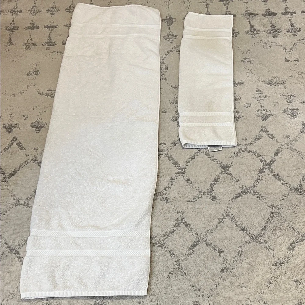 Charter Club White Bath Towels